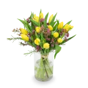 Kytice žlutých tulipánů